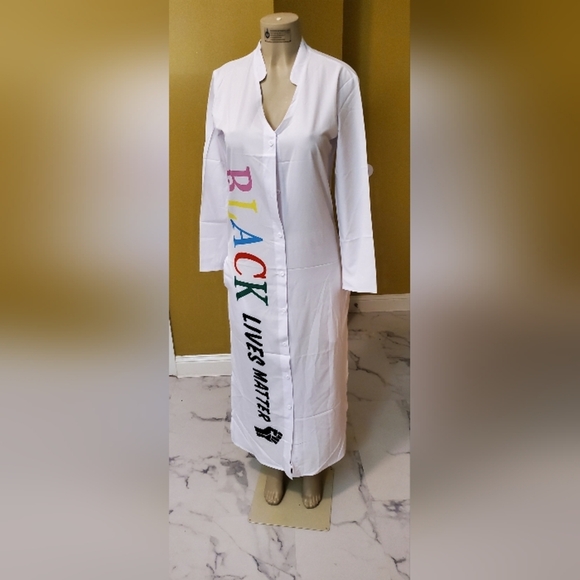 Long Button-Down Maxi Dress( Multiple Sizes(NWOT) - Picture 5 of 6